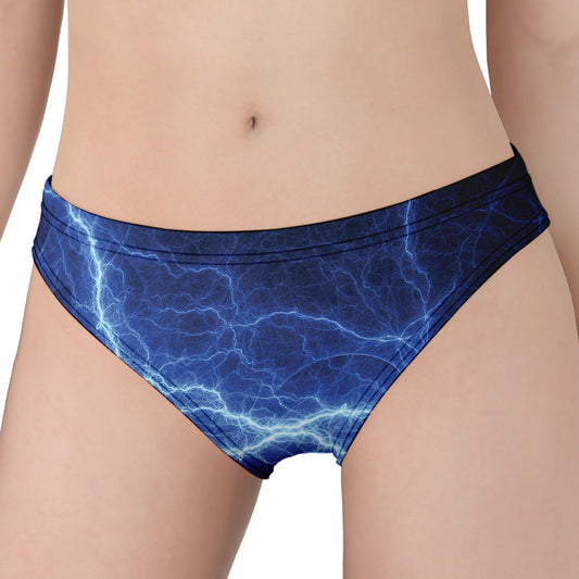Lightning Plasma Print Women's Panties