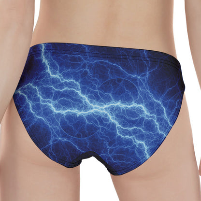 Lightning Plasma Print Women's Panties