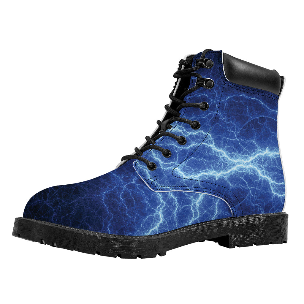 Lightning Plasma Print Work Boots