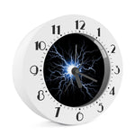 Lightning Spark Print Alarm Clock