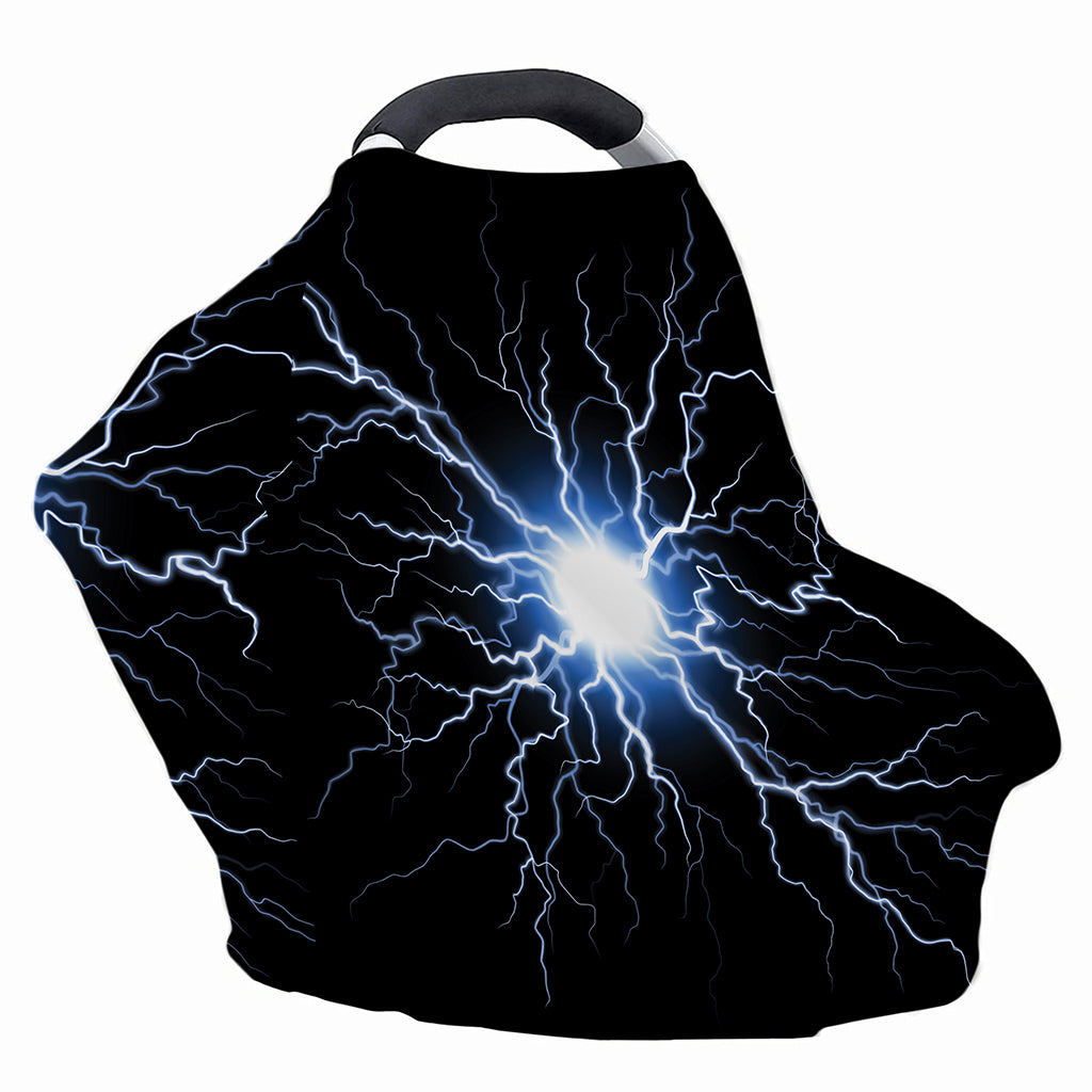 Lightning Spark Print Baby Seat Cover