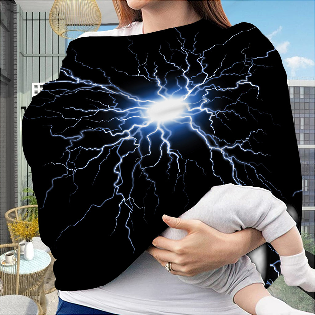 Lightning Spark Print Baby Seat Cover
