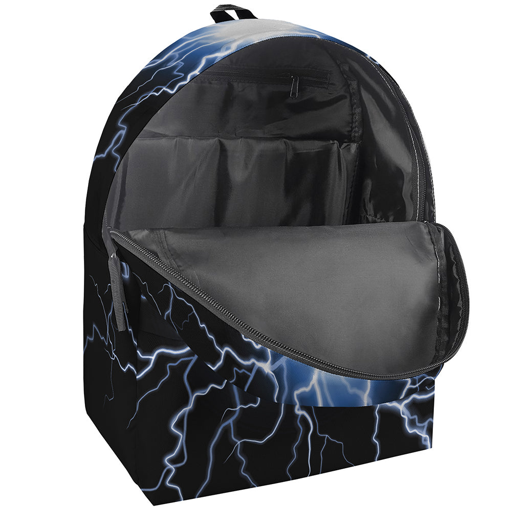 Lightning Spark Print Backpack