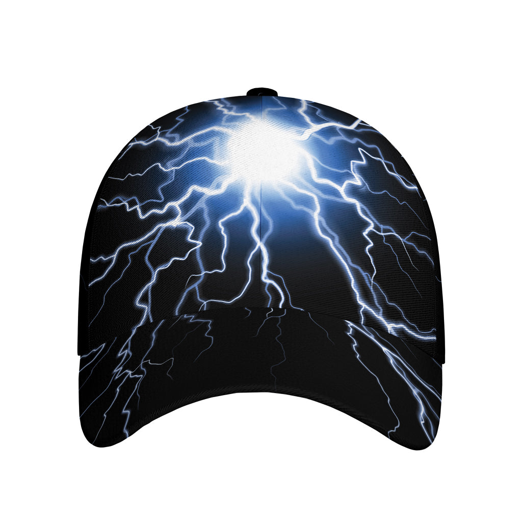 Lightning Spark Print Baseball Cap