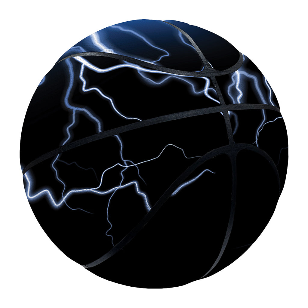Lightning Spark Print Basketball