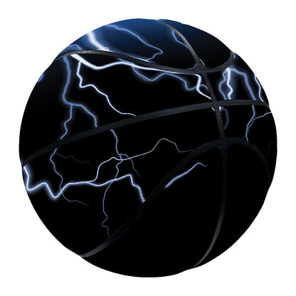Lightning Spark Print Basketball