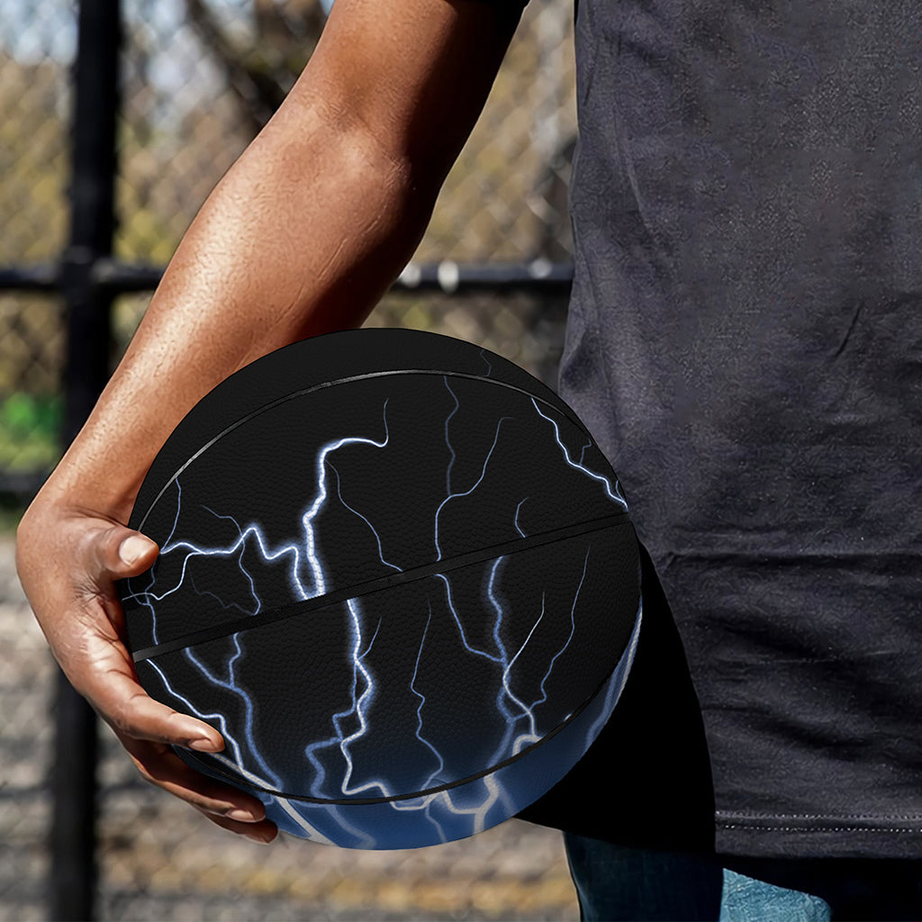 Lightning Spark Print Basketball