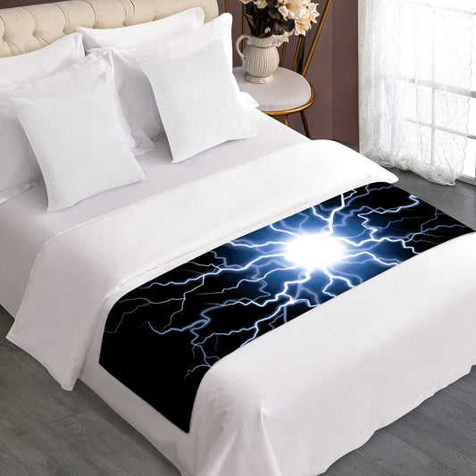 Lightning Spark Print Bed Runner