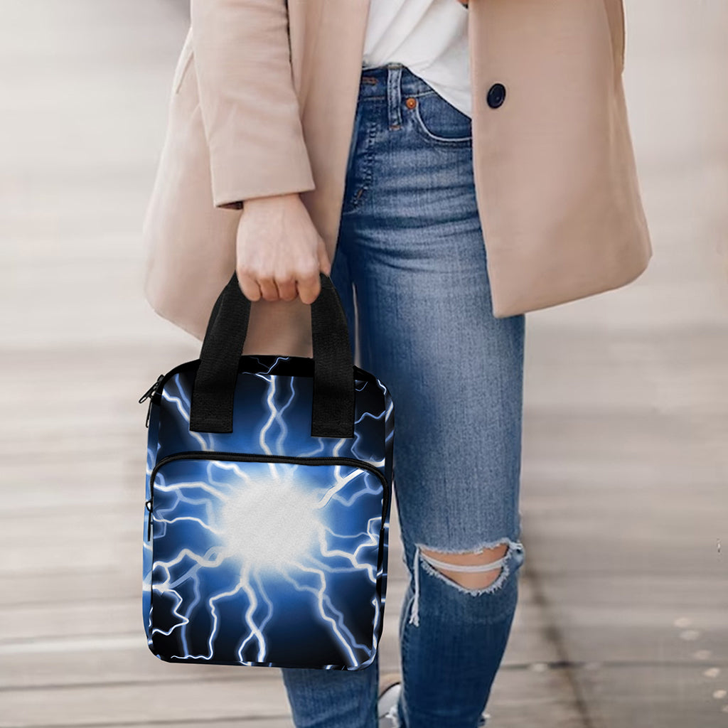 Lightning Spark Print Bible Tote Bag