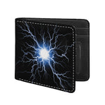 Lightning Spark Print Bifold Wallet