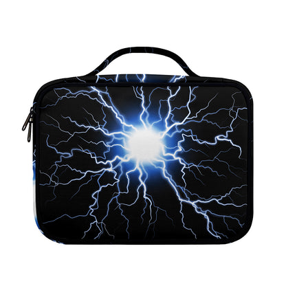 Lightning Spark Print Briefcase Bible Bag