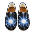 Lightning Spark Print Casual Shoes