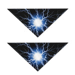 Lightning Spark Print Dog Bandana