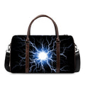 Lightning Spark Print Duffel Bag