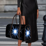 Lightning Spark Print Duffle Bag
