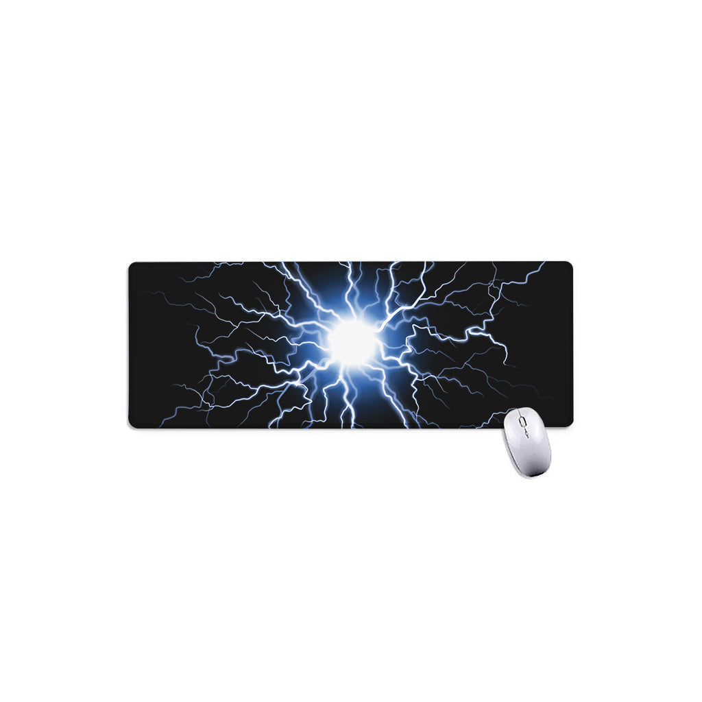 Lightning Spark Print Extended Mouse Pad