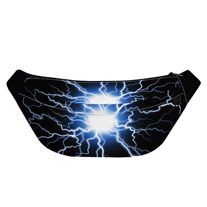 Lightning Spark Print Fanny Pack