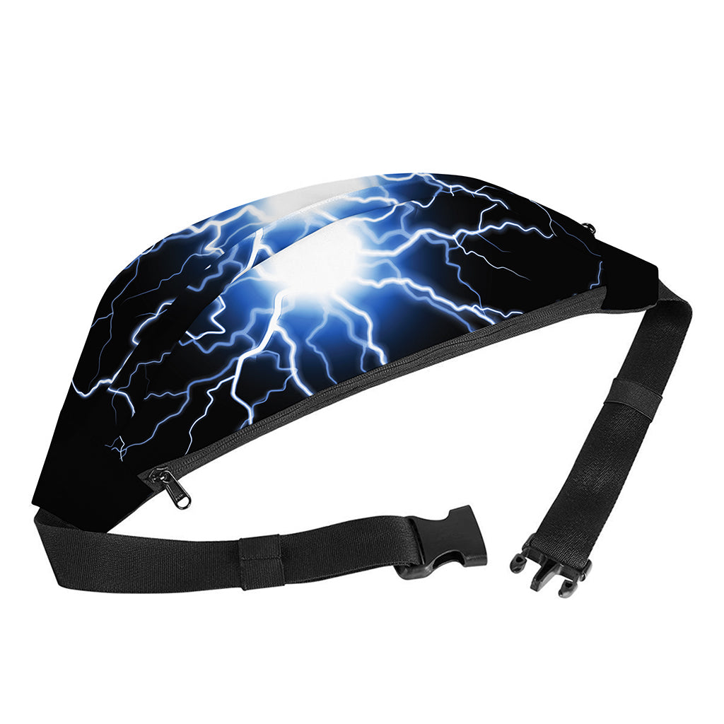 Lightning Spark Print Fanny Pack