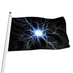 Lightning Spark Print Flag