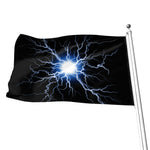 Lightning Spark Print Flag