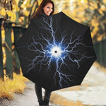 Lightning Spark Print Foldable Umbrella