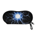 Lightning Spark Print Glasses Case