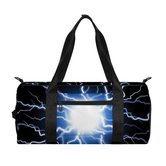 Lightning Spark Print Gym Bag