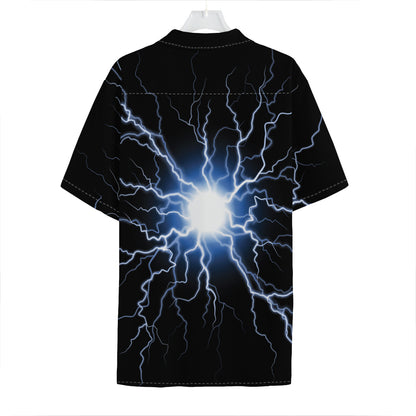 Lightning Spark Print Hawaiian Shirt