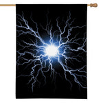 Lightning Spark Print House Flag