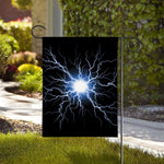 Lightning Spark Print House Flag