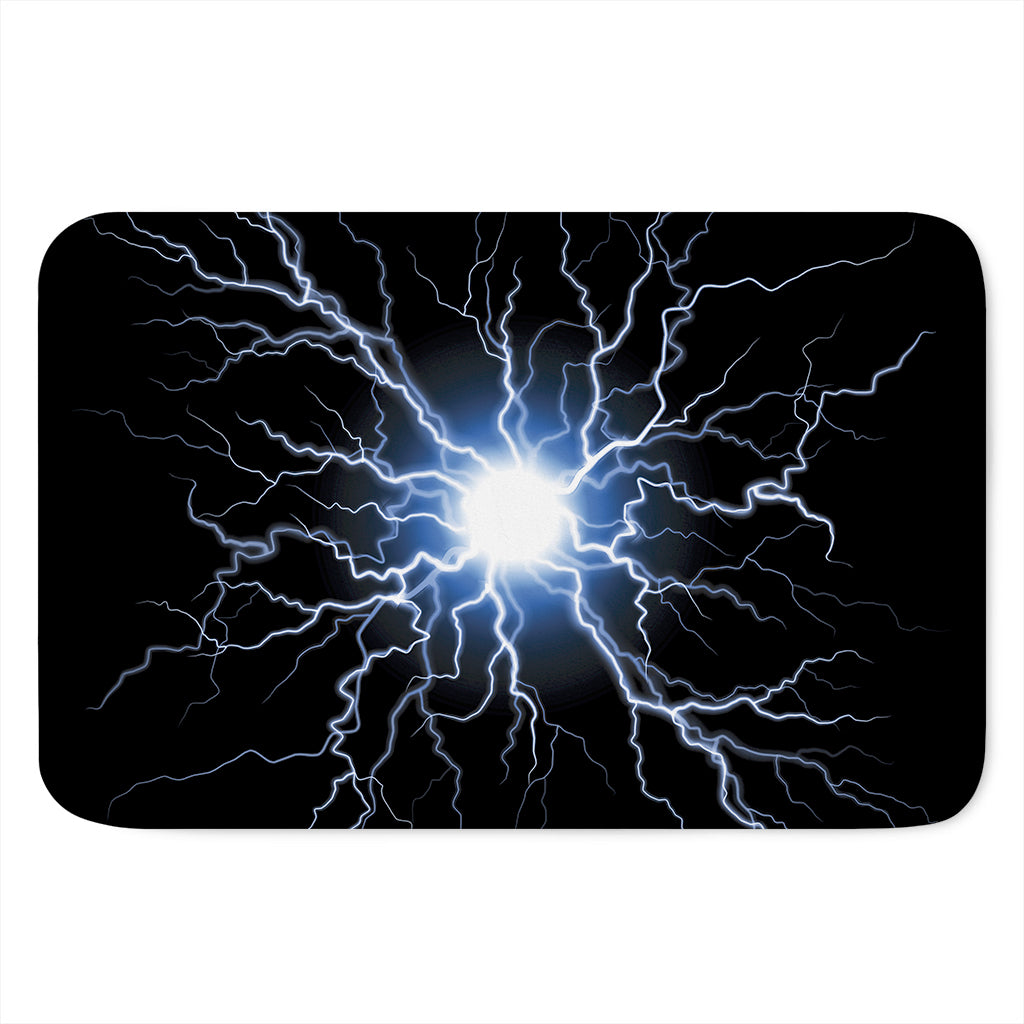 Lightning Spark Print Indoor Door Mat