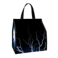 Lightning Spark Print Insulated Lunch Tote