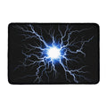 Lightning Spark Print Kitchen Mat