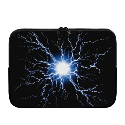 Lightning Spark Print Laptop Sleeve