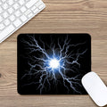 Lightning Spark Print Mouse Pad