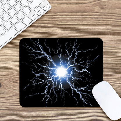 Lightning Spark Print Mouse Pad