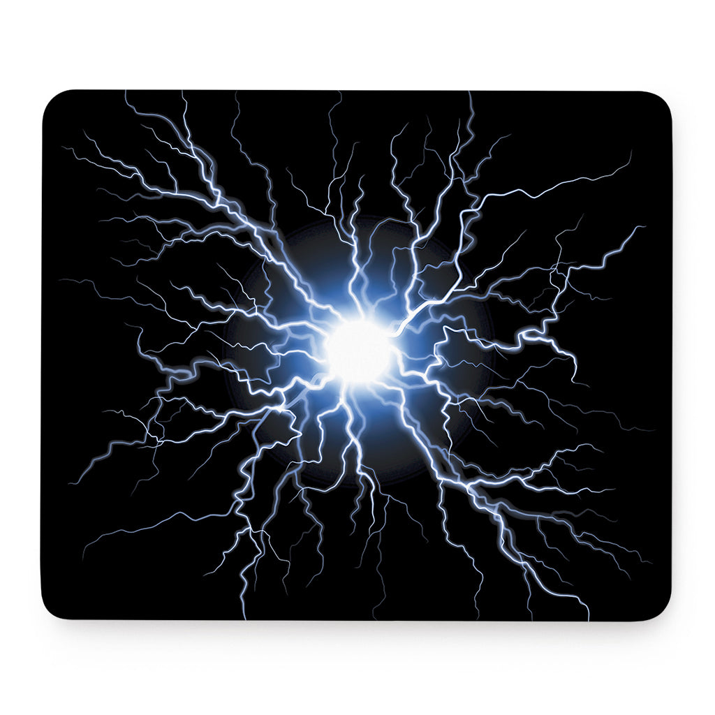 Lightning Spark Print Mouse Pad