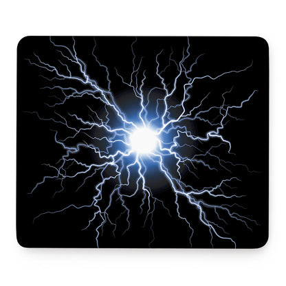 Lightning Spark Print Mouse Pad