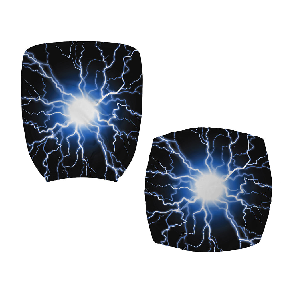 Lightning Spark Print Office Chair Cover