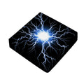Lightning Spark Print Outdoor Seat Cushion Cover