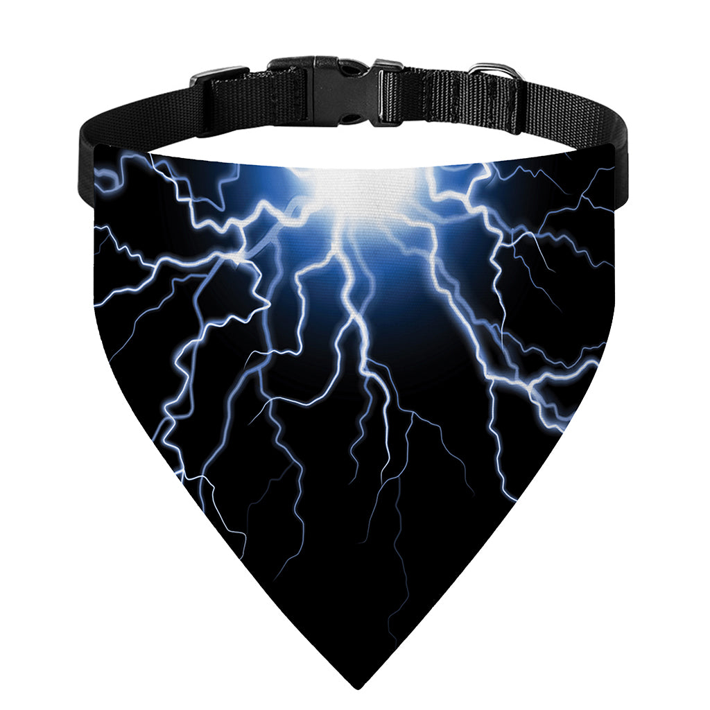 Lightning Spark Print Over The Collar Dog Bandana