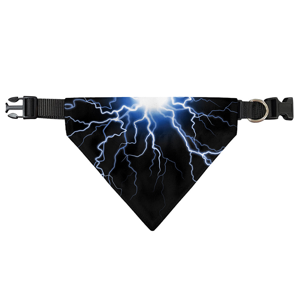 Lightning Spark Print Over The Collar Dog Bandana