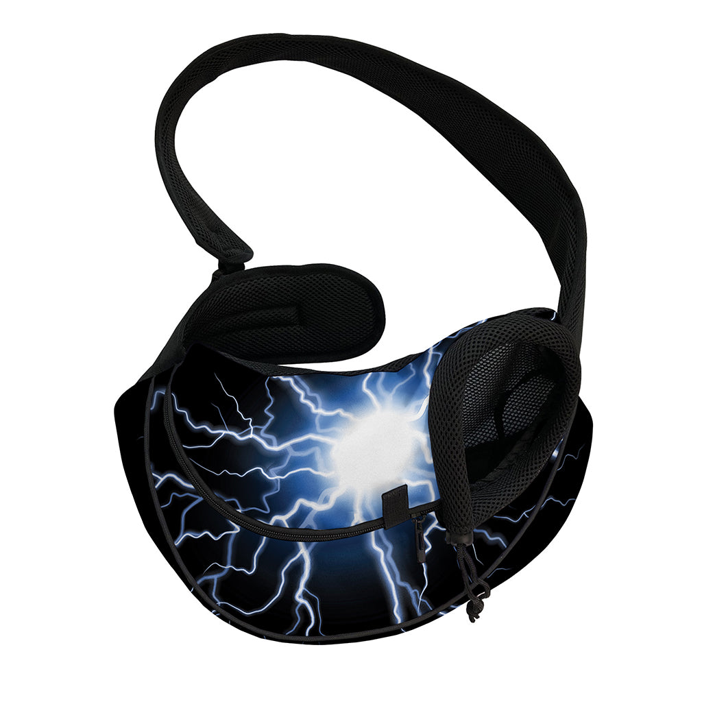 Lightning Spark Print Pet Sling Carrier