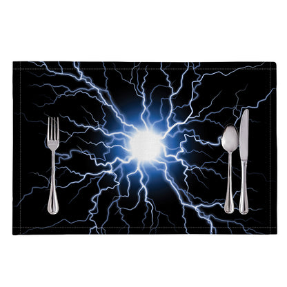Lightning Spark Print Placemat