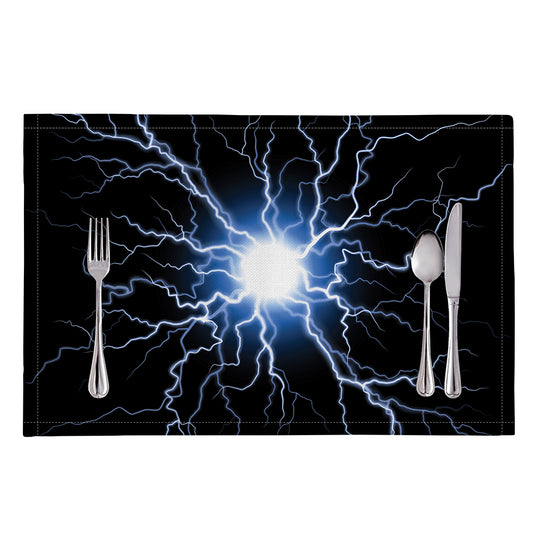 Lightning Spark Print Placemat