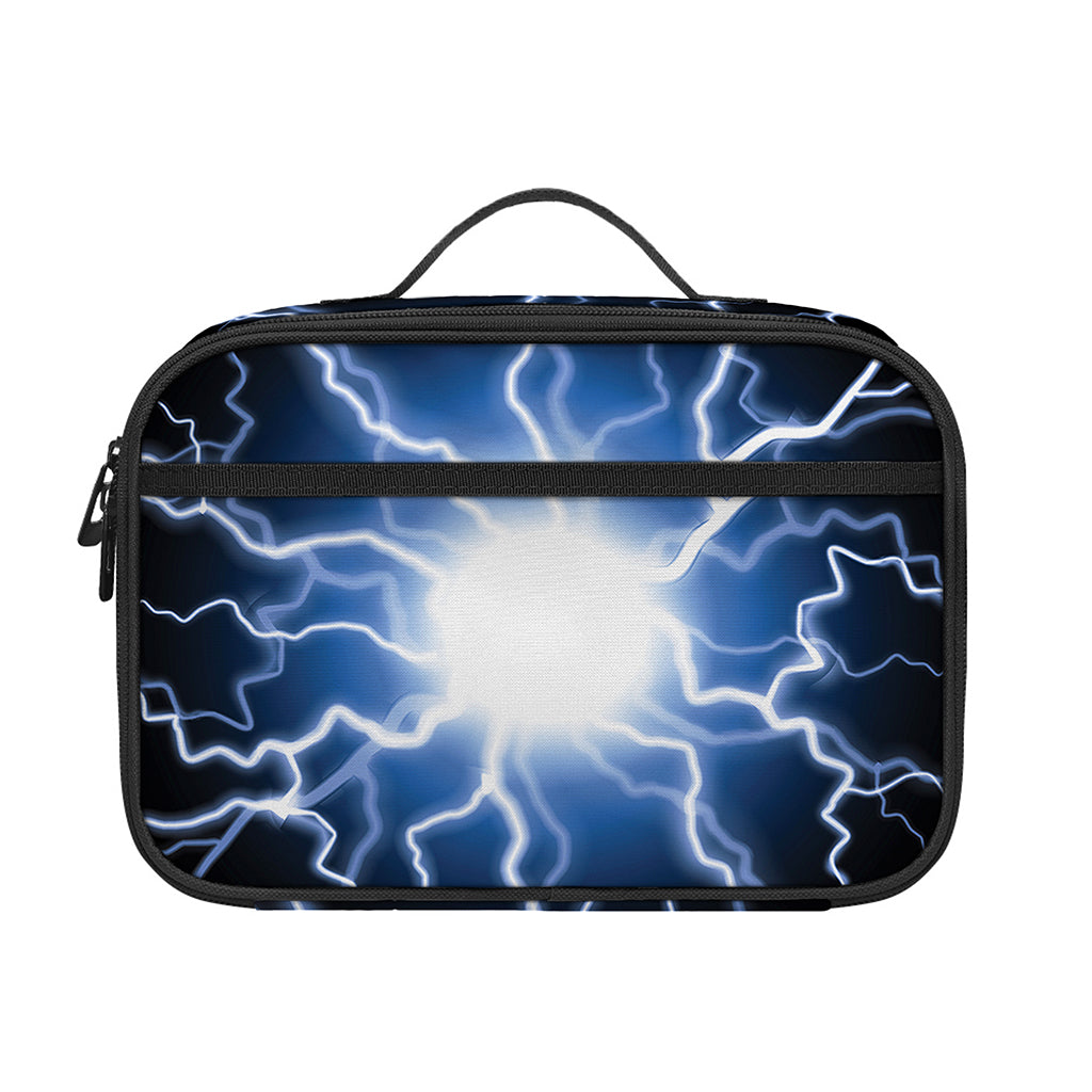 Lightning Spark Print Portable Lunch Bag