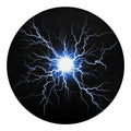 Lightning Spark Print Round Blanket