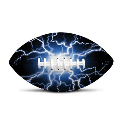 Lightning Spark Print Rugby Ball