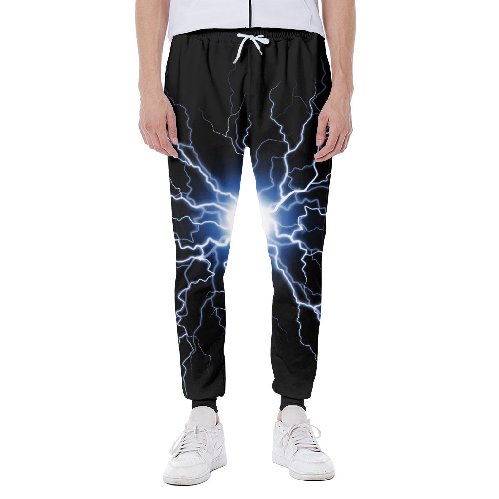 Lightning Spark Print Scuba Joggers