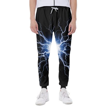 Lightning Spark Print Scuba Joggers